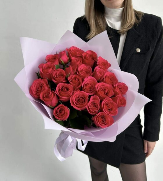 букет из 25 роз